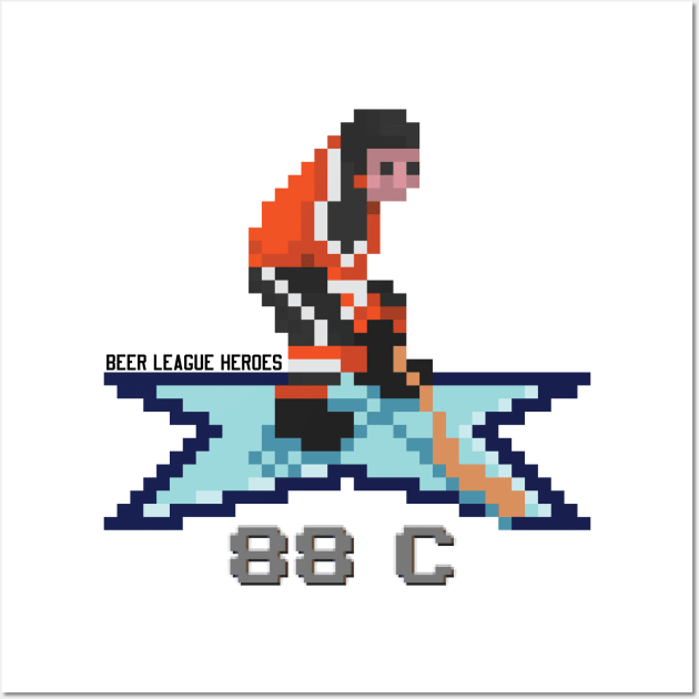 16-Bit Legend: Eric Lindros Wall Art by Beerleagueheroes.com Merch Store